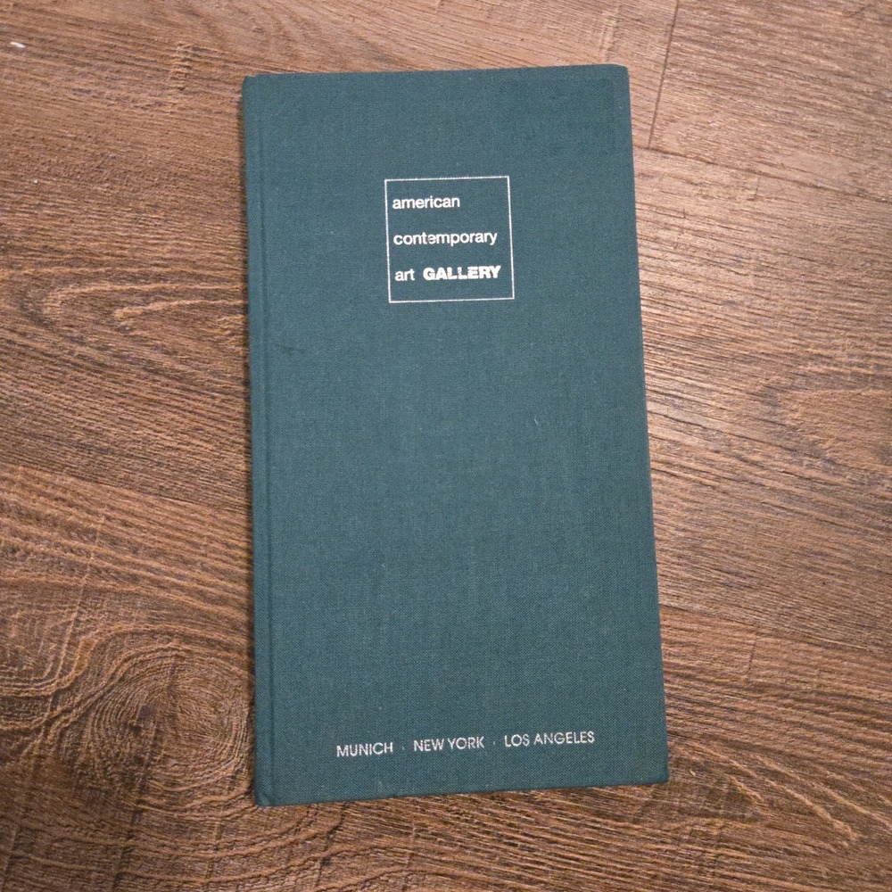 VTG American Contemporary Art Gallery MUNICH Yearbook 2002 2003 Hardcover Book